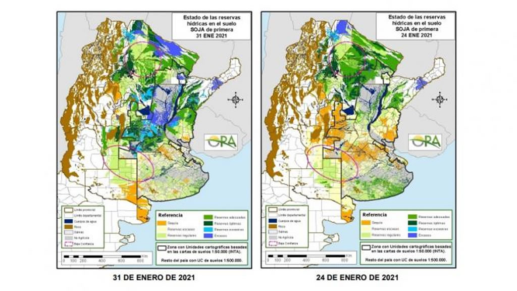 De la sequía a los excesos: el sorprendente cambio de las reservas hídricas en una semana