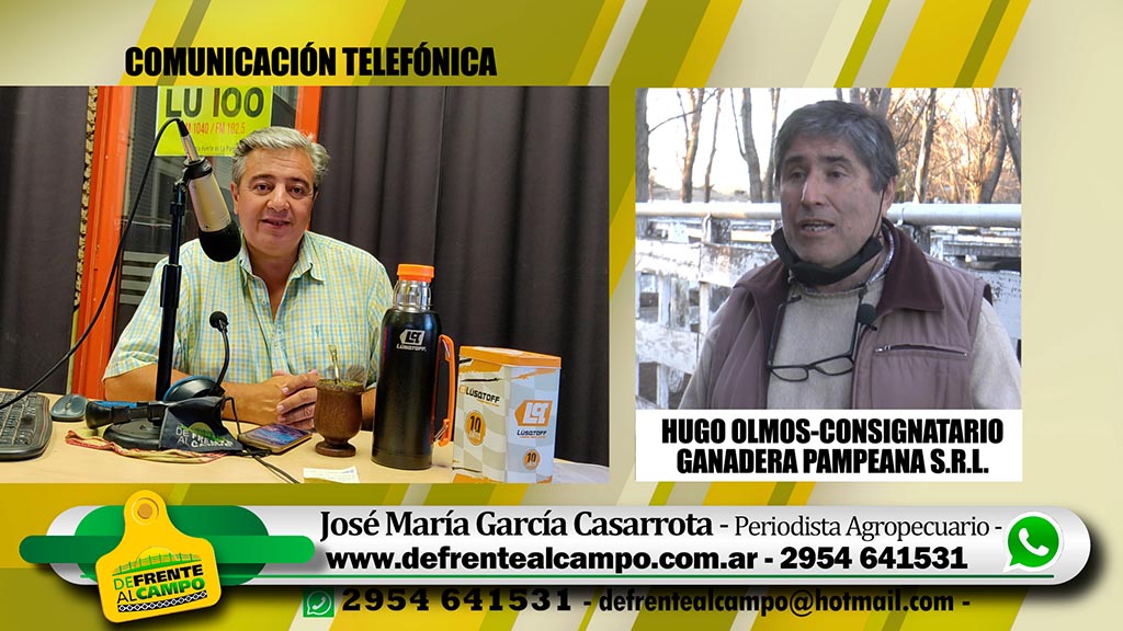 Entrevista: Hugo Olmos – Remate de Ganadera Pampeana -Jueves 11/Marzo