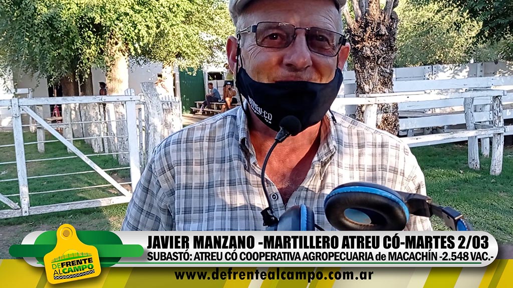 Entrevista. Javier Manzano – Martillero de Atreu -Có.