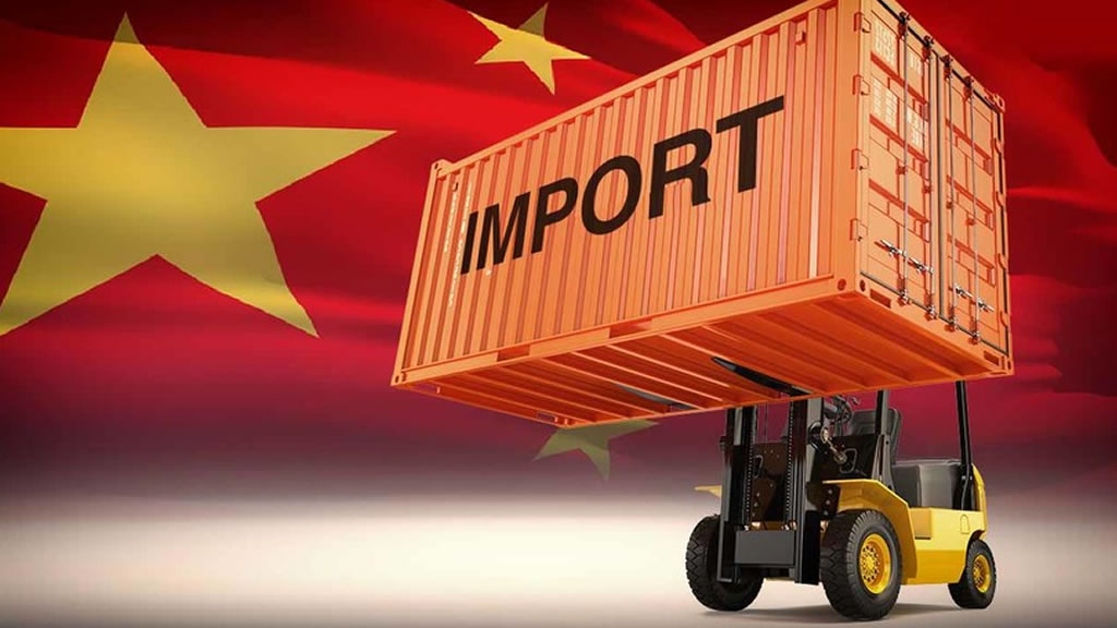 Bajan las importaciones chinas, con menor aporte de Brasil