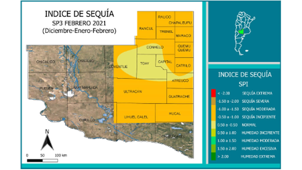 Informe de evaluación de cultivos y forrajeras en la estepa de La Pampa – Marzo 2021