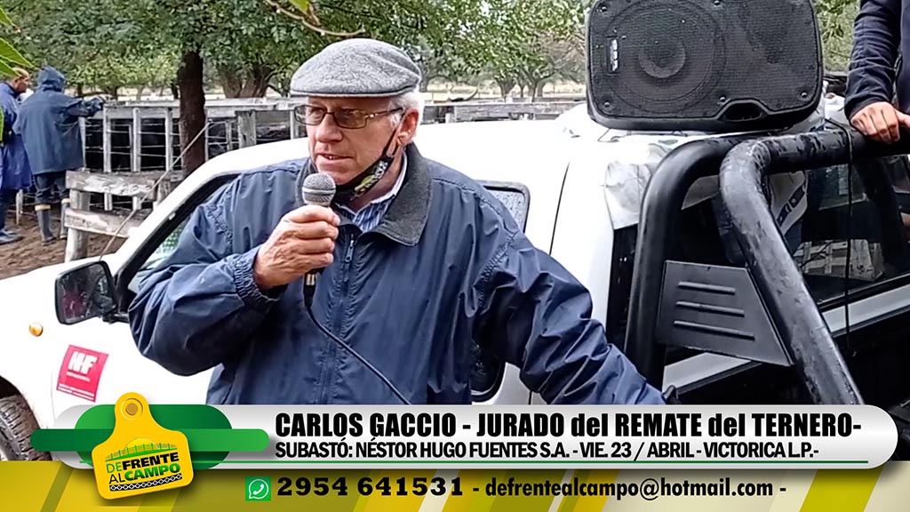 Carlos Gaccio: Jurado en el Oeste Pampeano