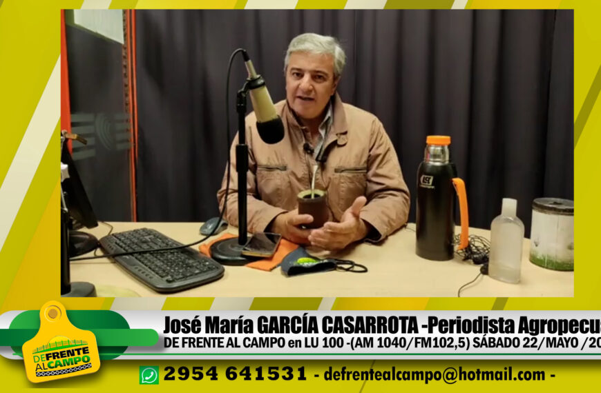 DFC en Lu 100 -AM 1040/FM 102,5- Sábado 22 de Mayo/2021 –