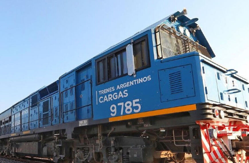 El transporte de cargas por Trenes Argentinos aumentó 39%