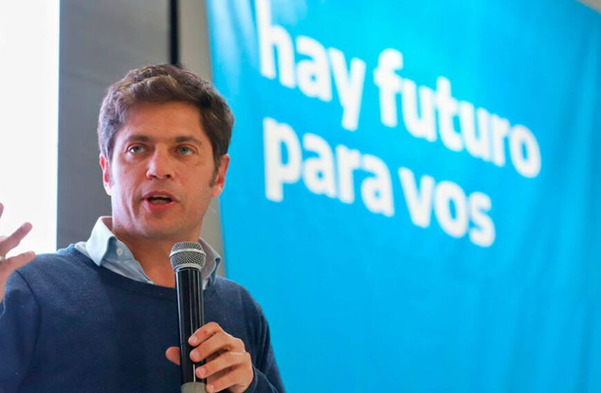 Axel Kicillof: «Tenemos que pensar en el futuro y para eso contamos con el campo»