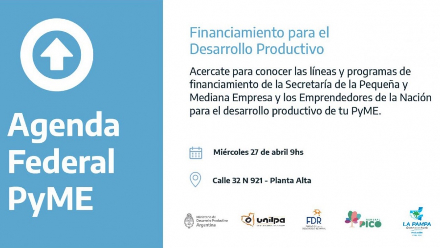 Informan sobre líneas de financiamiento del Ministerio de Desarrollo Productivo