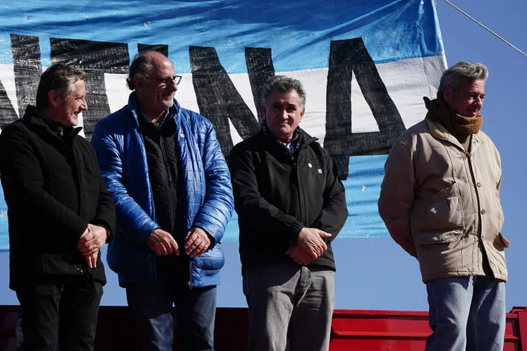 En la protesta del campo hubo reclamos de productores a la Mesa de Enlace: “Exigimos que asuma un rol valiente”