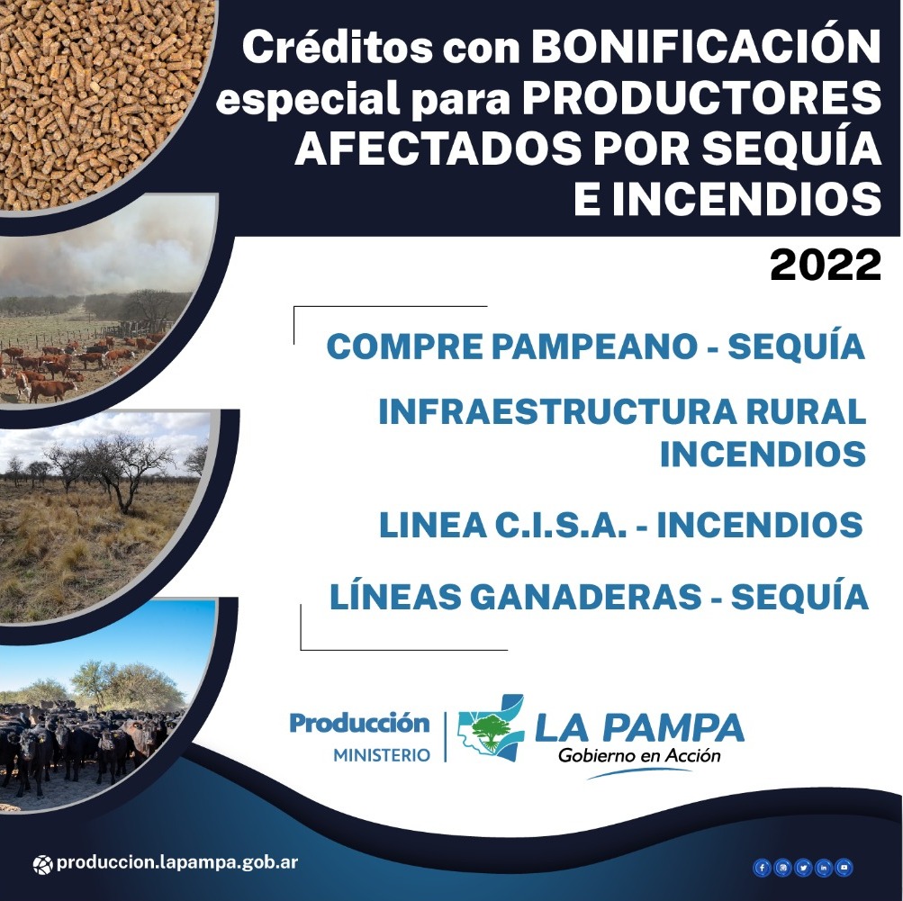 Gobierno lanzó líneas financieras para afectados por incendios y sequía