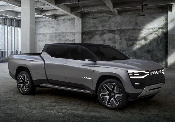 Ram presentó una pick up totalmente eléctrica que se carga en 10 minutos: las imágenes de la camioneta que sale al mercado en 2024