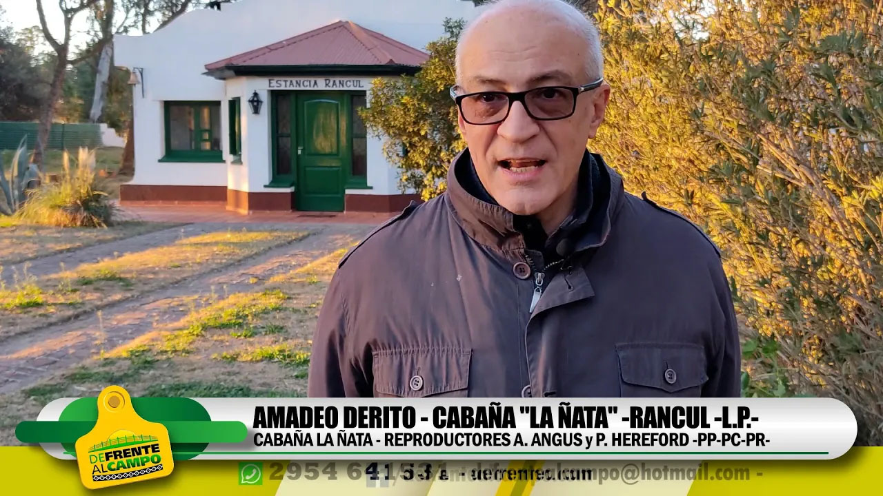 Entrevista: AMADEO DERITO – Cabaña «LA ÑATA» – RANCUL – Julio 2021 –