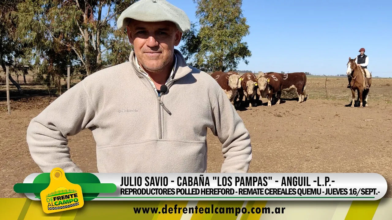 Entrevista: JULIO SAVIO – Cabaña «LOS PAMPAS» – Sept. 2021-