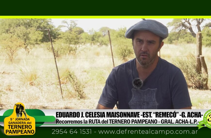 Jornada del Ternero 2023: Eduardo Jesús Celesia Maisonave – Est. «Remecó» –