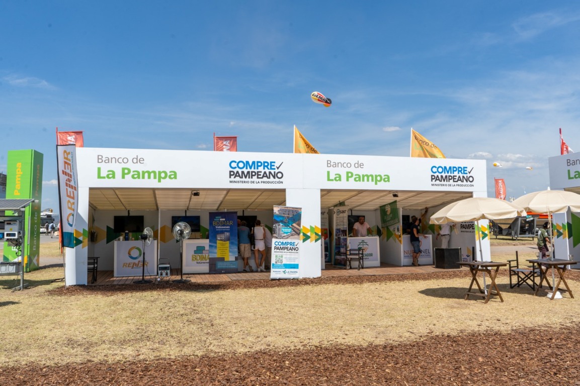 «Compre Pampeano»: sello pampeano renovó su éxito en Expo Agro 2023