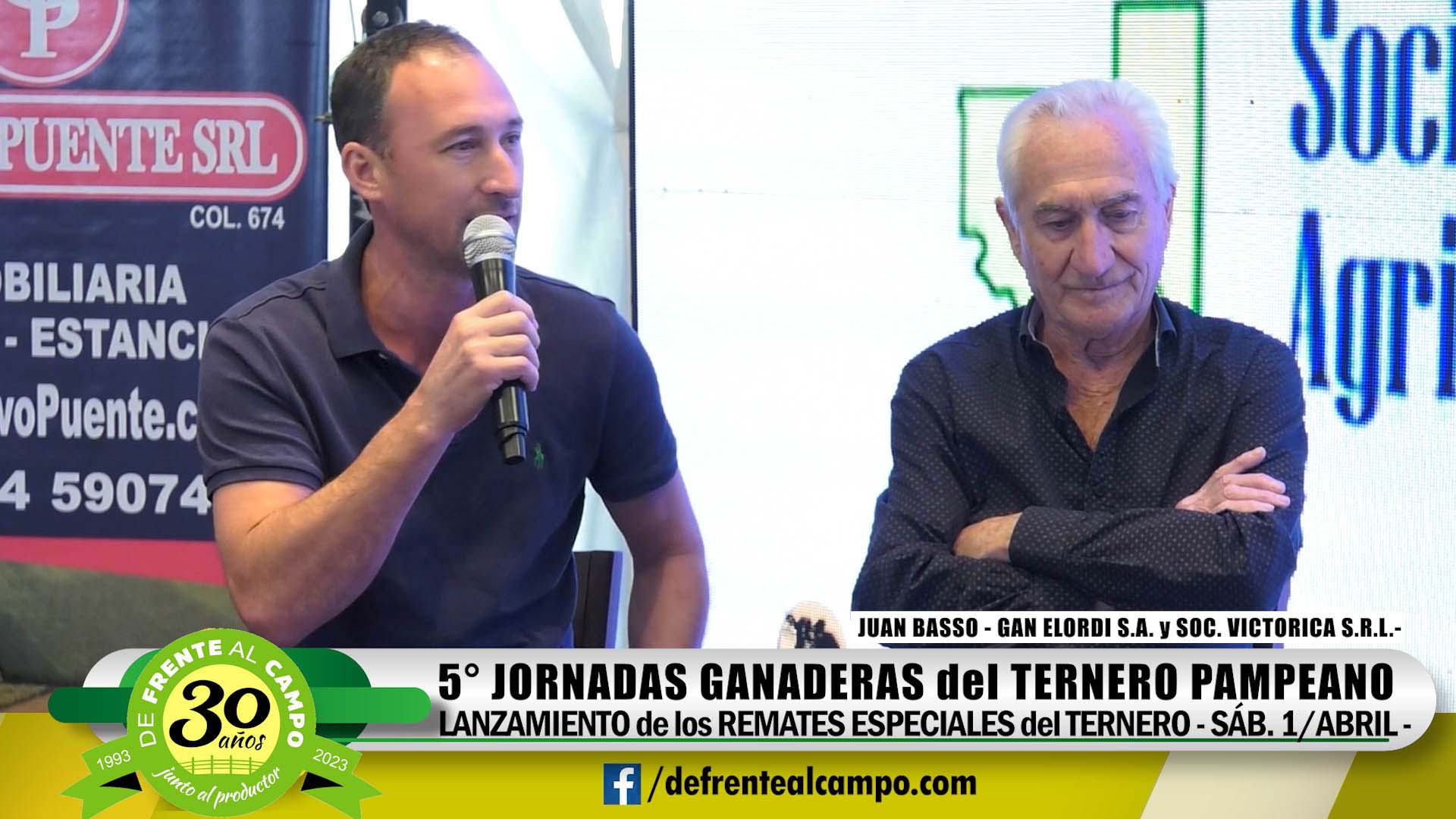 Lanzamiento de los Remates del Ternero: Juan Basso – Héctor Basso – Elordi S.A. – Rural Victorica –