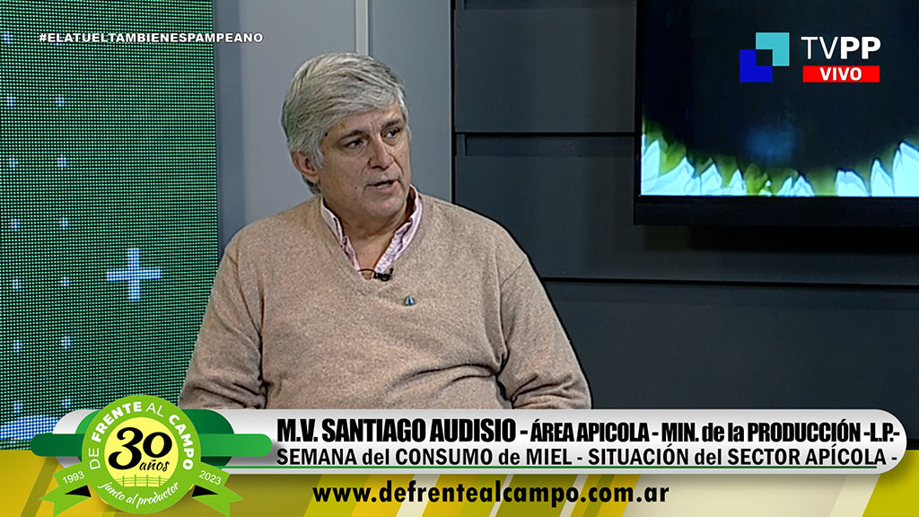 Entrevista: Santiago Audisio – Área de Apicultura – Ministerio de la Producción -L.P.-