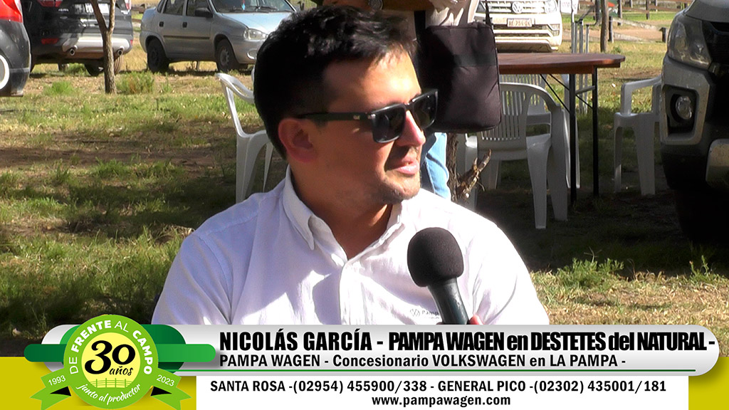 DESTETES del NATURAL: Nicolás García -PAMPA WAGEN-