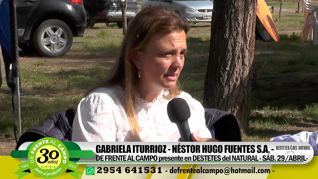 DESTETES del NATURAL 2023: Gabriela Iturrioz –