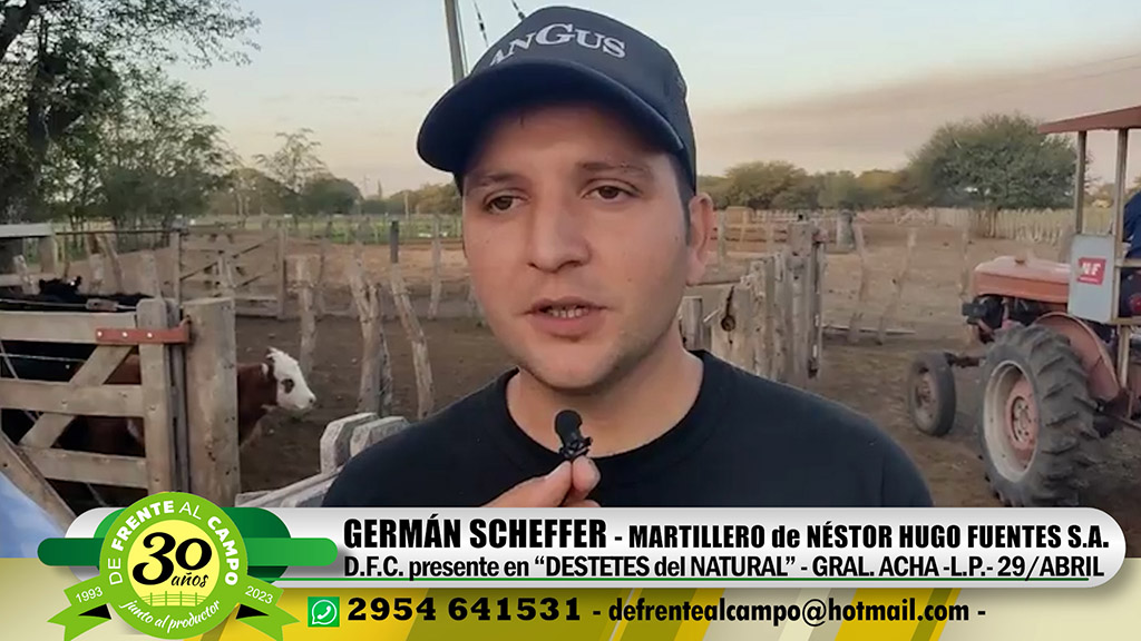 DESTETES del NATURAL: Germán Scheffer – Martillero –