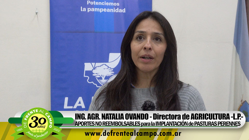 Entrevista: Natalia Ovando – Directora de Agricultura –