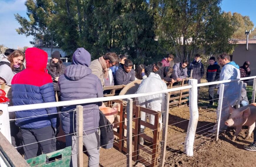 Buena respuesta a la jornada para el sector porcino en Jacinto Arauz