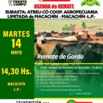 ATREU-CO | Macachín – La Pampa | Próximo Remate Feria el martes 14 de mayo del 2024