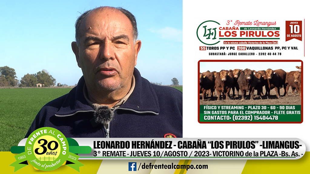 Entrevista: Leonardo Hernández – 3° Remate de Cabaña Los Pirulos