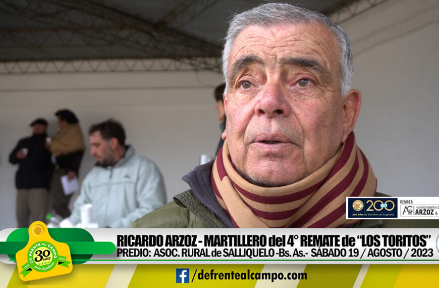 Entrevista: Ricardo Arzoz -Remate Los Toritos 2023-