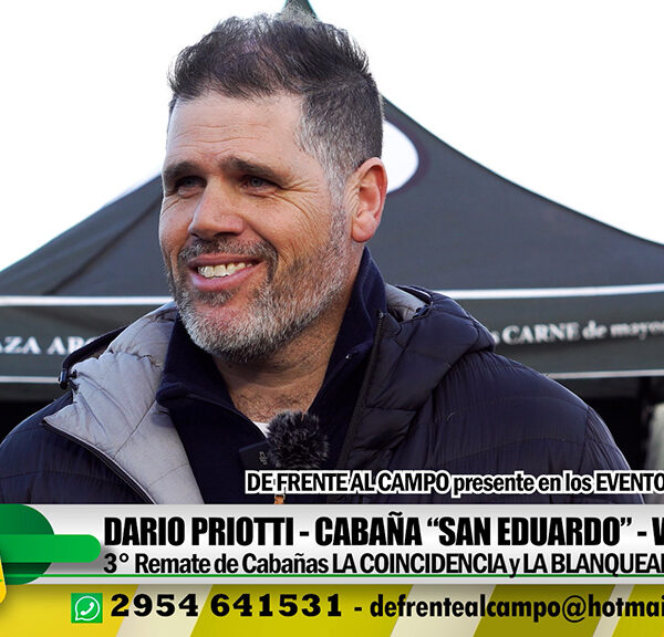 Entrevista: Dario Priotti – cabaña «San Eduardo» – Limangus Pampeano-