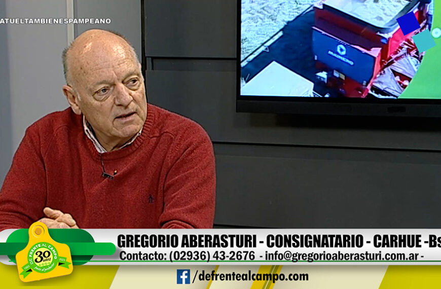 Entrevista: Gregorio Aberasturi – Martillo del 7° Remate de «El Yerua»
