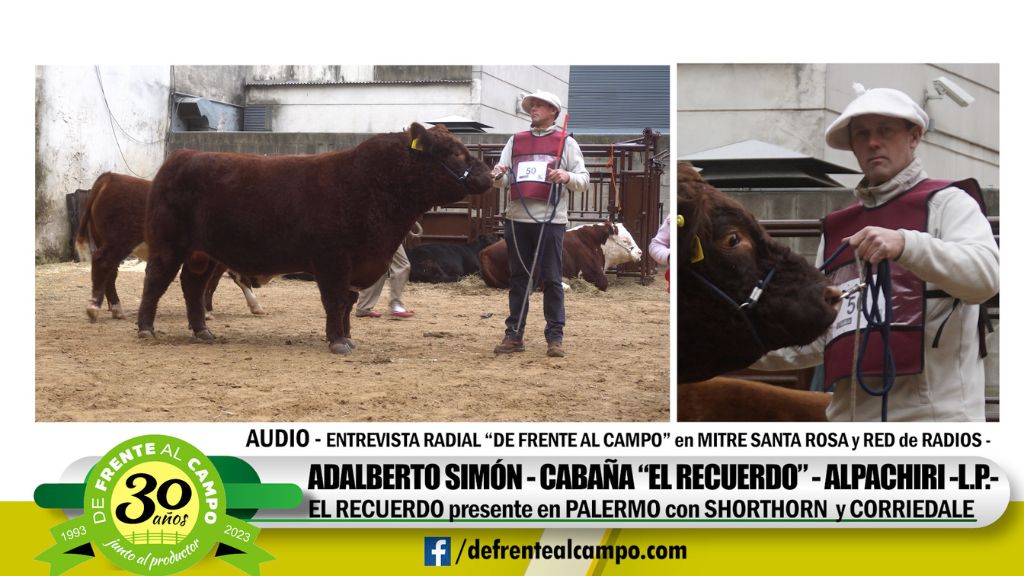 Entrevista: Adalberto Simón – Cabaña «El Recuerdo» – Palermo 2023 –