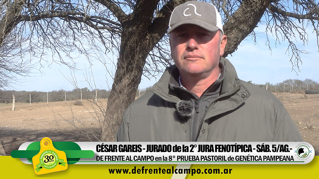 Entrevista: César Gareis -Jurado de la 2° Jura Fenotípica de la 8° Prueba Pastoril Pampeana