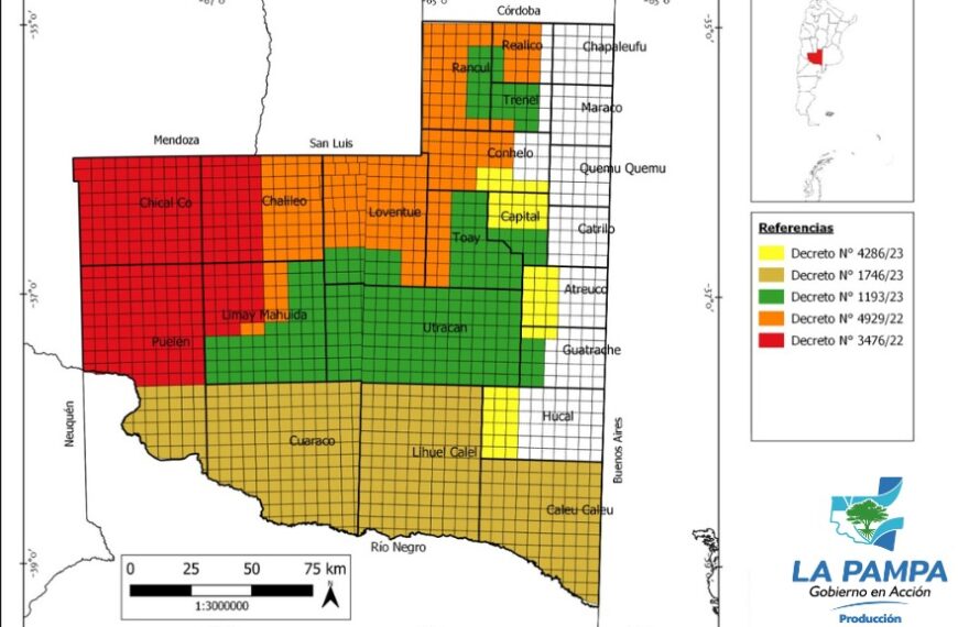 Ampliación y prórroga de la Emergencia Agropecuaria en la Provincia