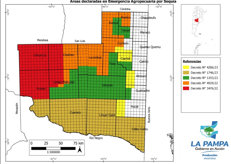 Ampliación y prórroga de la Emergencia Agropecuaria en la Provincia