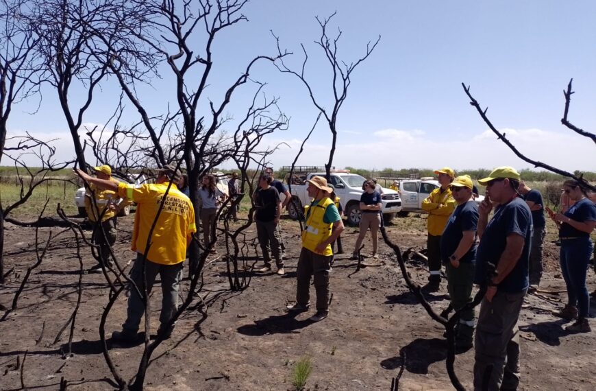 Dictaron curso sobre “Investigación de Causas de Incendios Forestales”