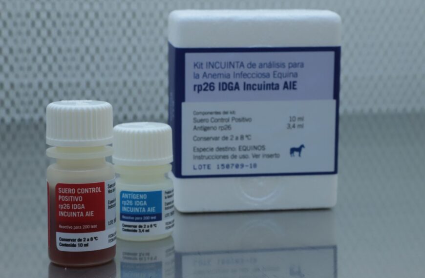 En tiempo récord: duplican la producción anual del kit de anemia infecciosa equina