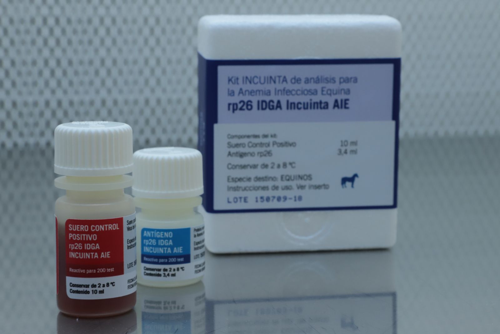 En tiempo récord: duplican la producción anual del kit de anemia infecciosa equina