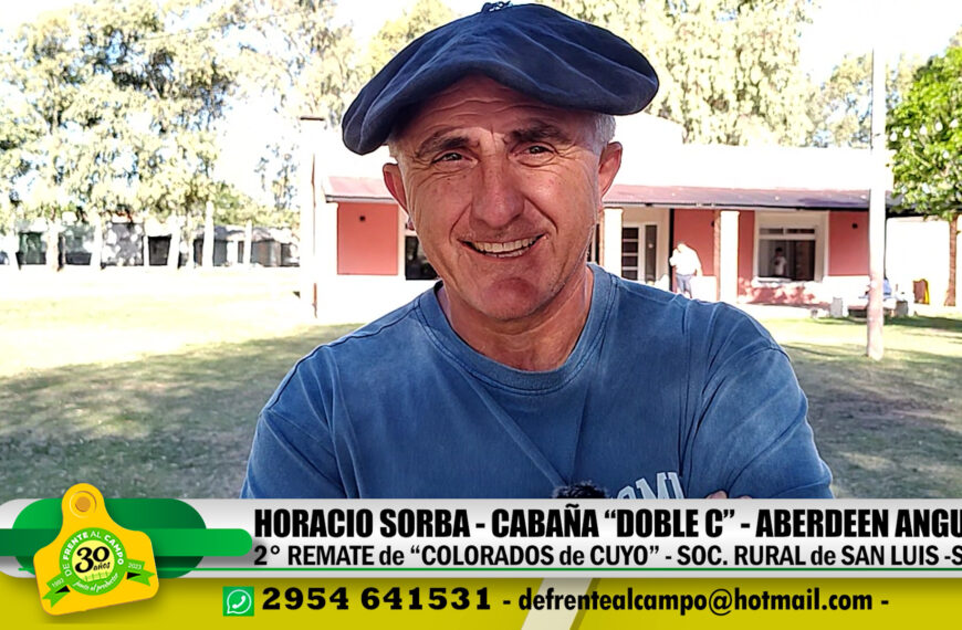 Remate «Colorados del Cuyo» – Horacio Sorba –