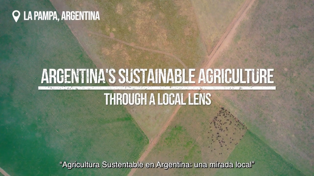 Lartirigoyen participa en un documental de la Organización Mundial de Agricultores (WFO) por su rol destacado en la agricultura sustentable