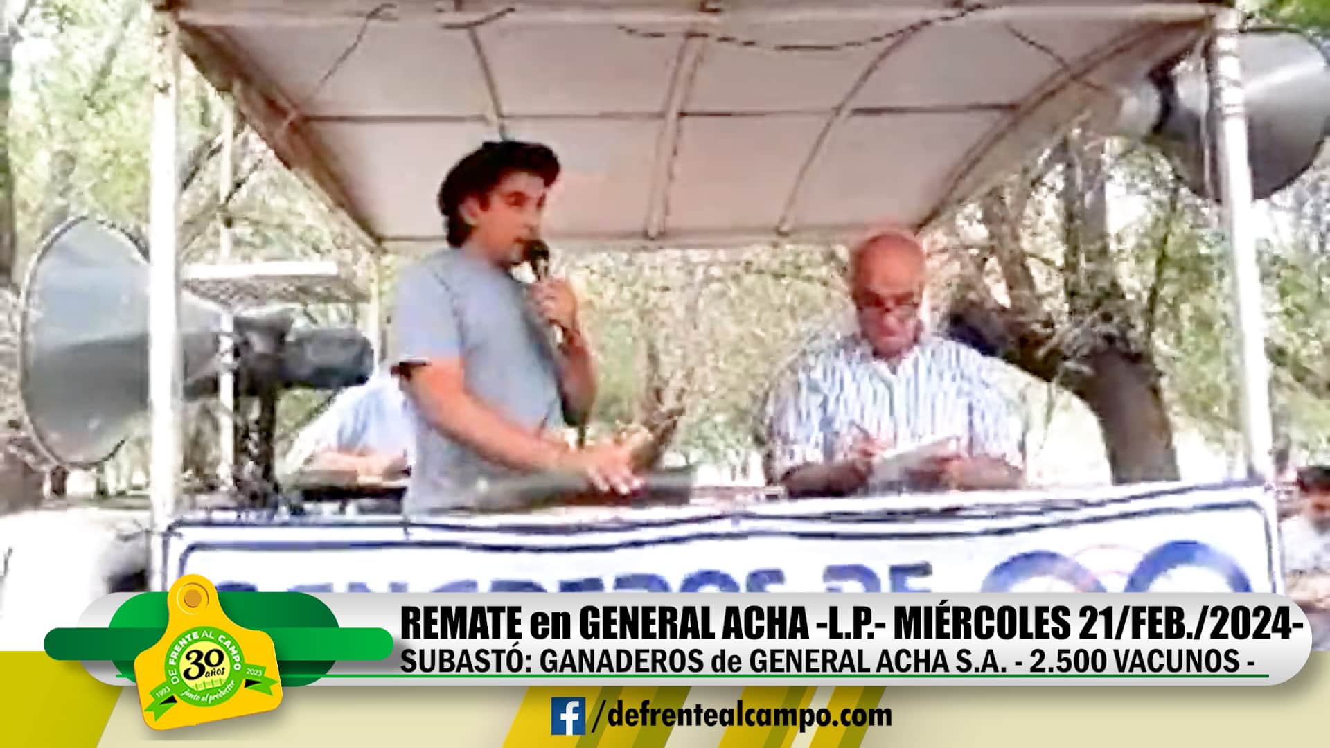Remate Feria de Ganaderos de General Acha S.A. – Gral. Acha L.P. | 20-02-2024