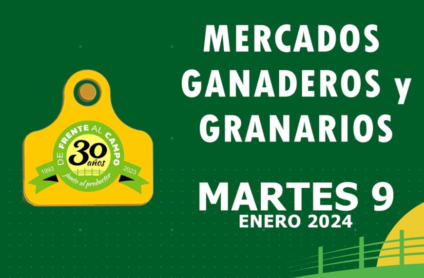 Mercados Agropecuarios – Martes 9 / Enero / 2024