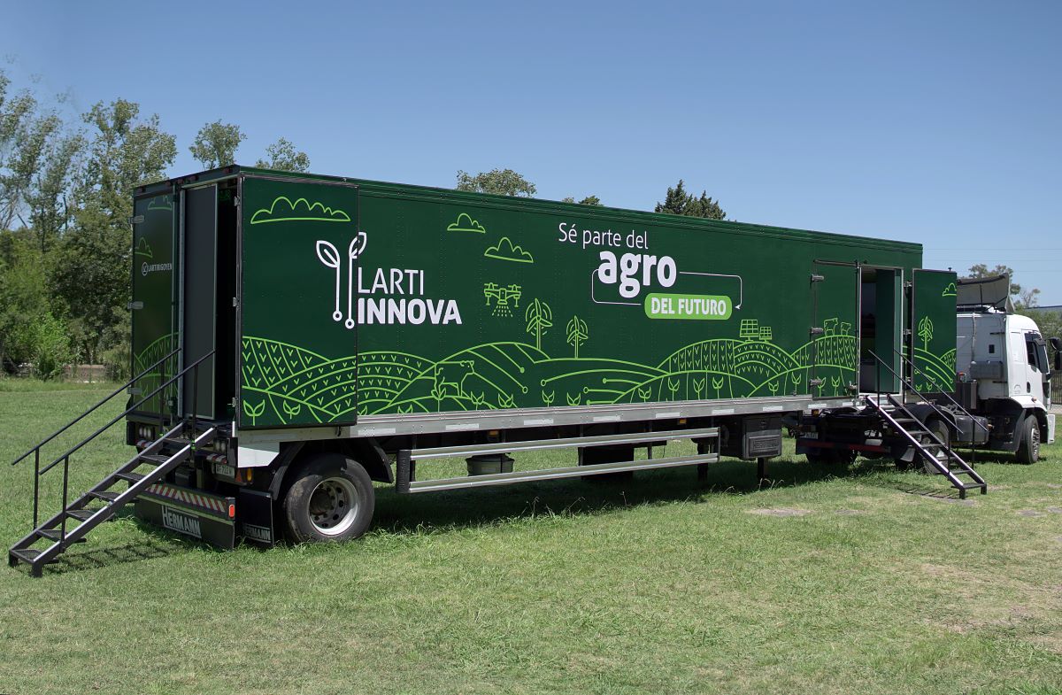 Lartirigoyen busca llevar la innovación y la sustentabilidad más lejos a través del camión de Larti Innova