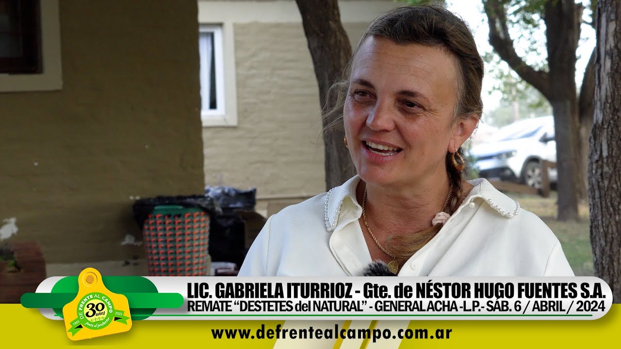 Entrevista: Gabriela Iturrioz -Destetes del Natural 2024