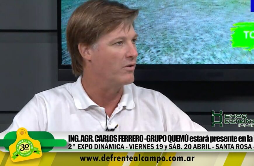 Entrevista: Carlos Ferrero -Grupo Quemú -Expo Dinámica 2024