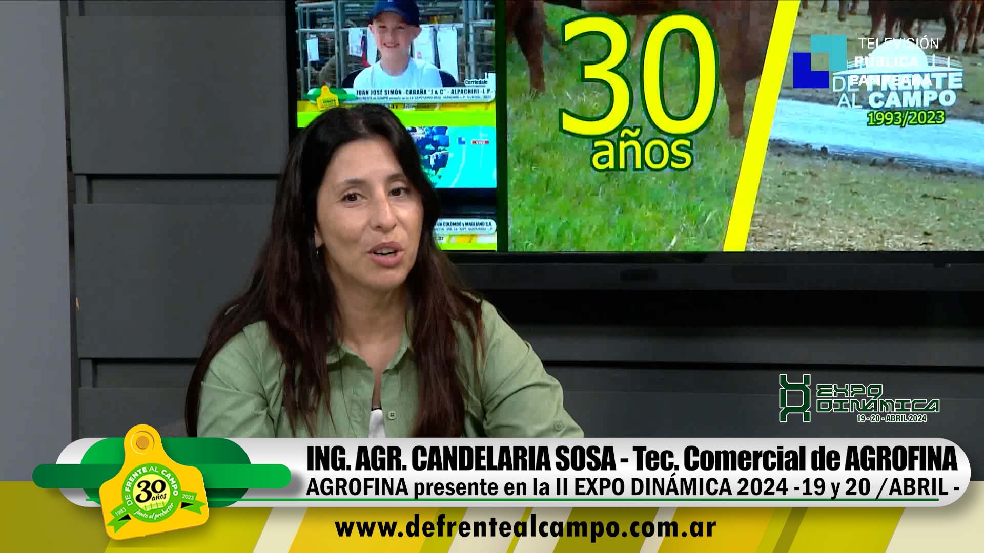 Entrevista: Candelaria Sosa de Agrofina presente en Expo Dinámica –