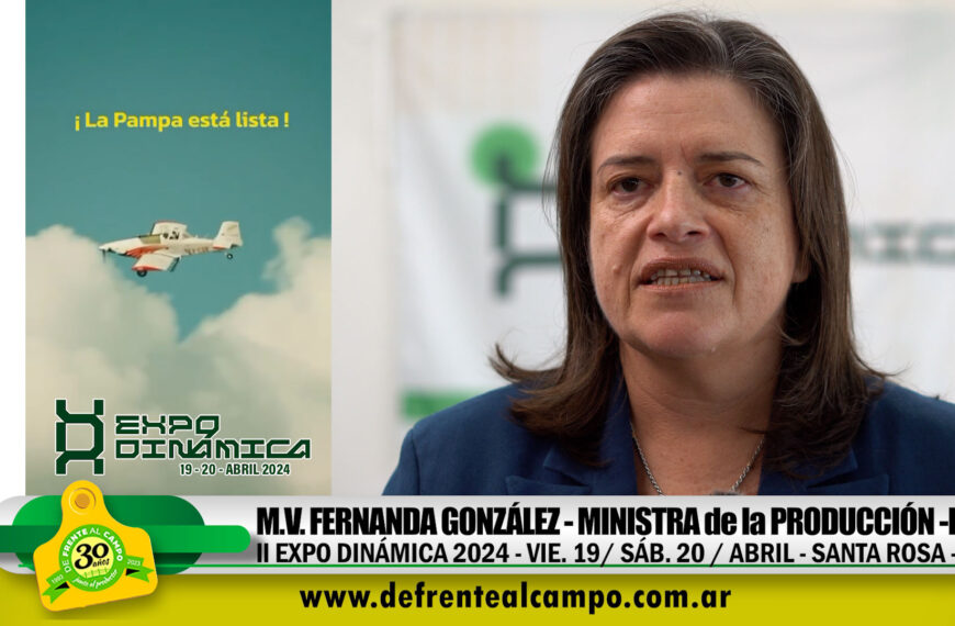 Entrevista: Fernanda Gonzalez – Ministra de la Producción -Expo Dinámica-
