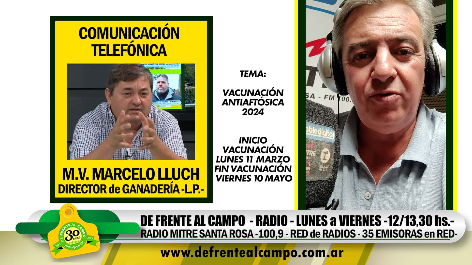 Entrevista: Marcelo Lluch –  Director de Ganadería de L.P.-