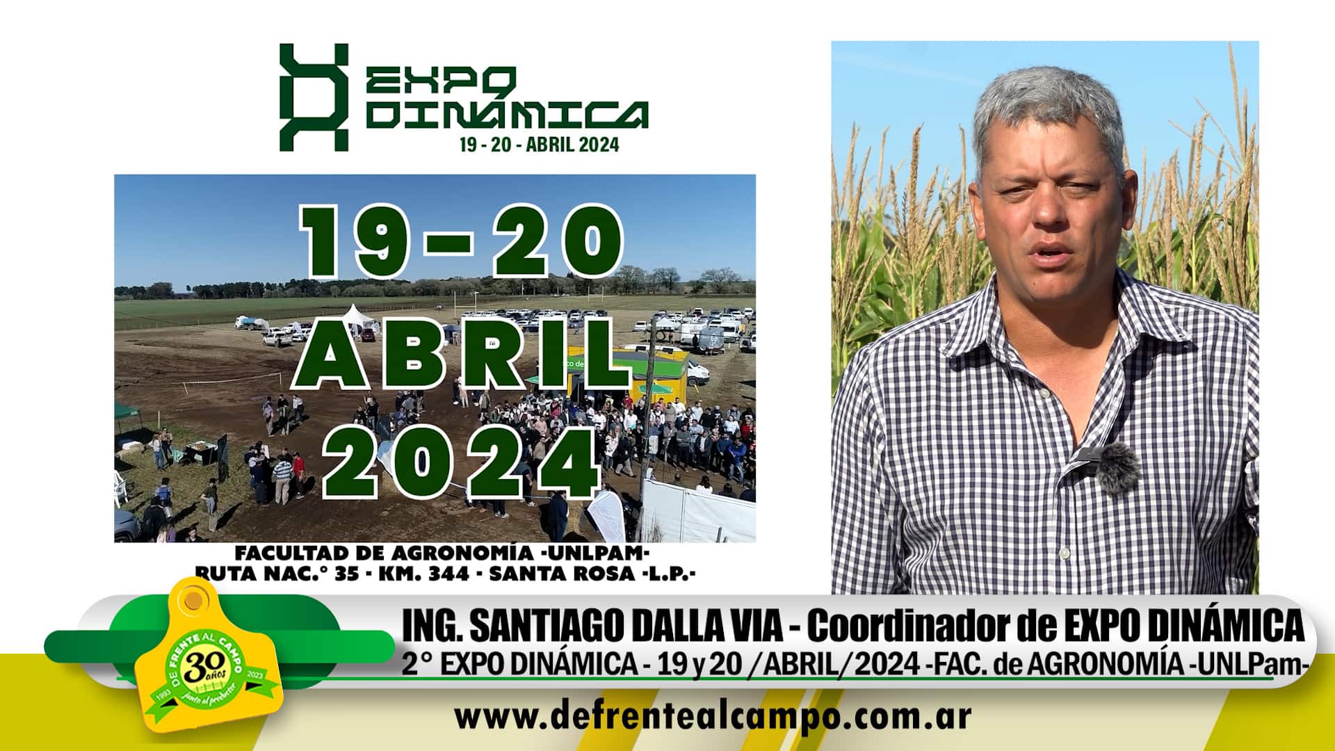 Entrevista: Santiago Dalla Via – 2° Expo dinámica 2024
