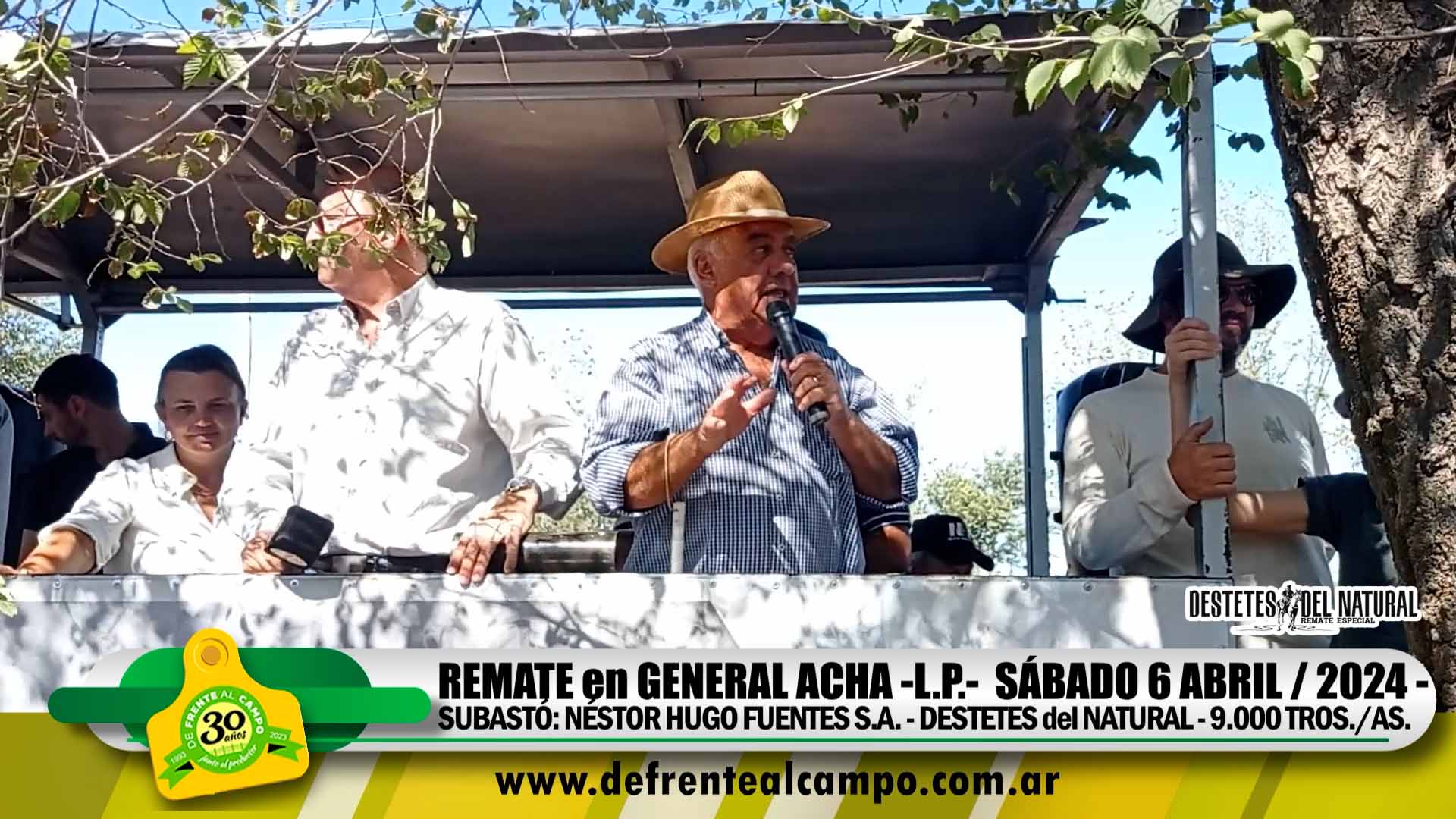 Remate Feria «DESTETES del NATURAL» de Néstor Hugo Fuentes S.A. – General Acha -L.P. | 06-04-2024