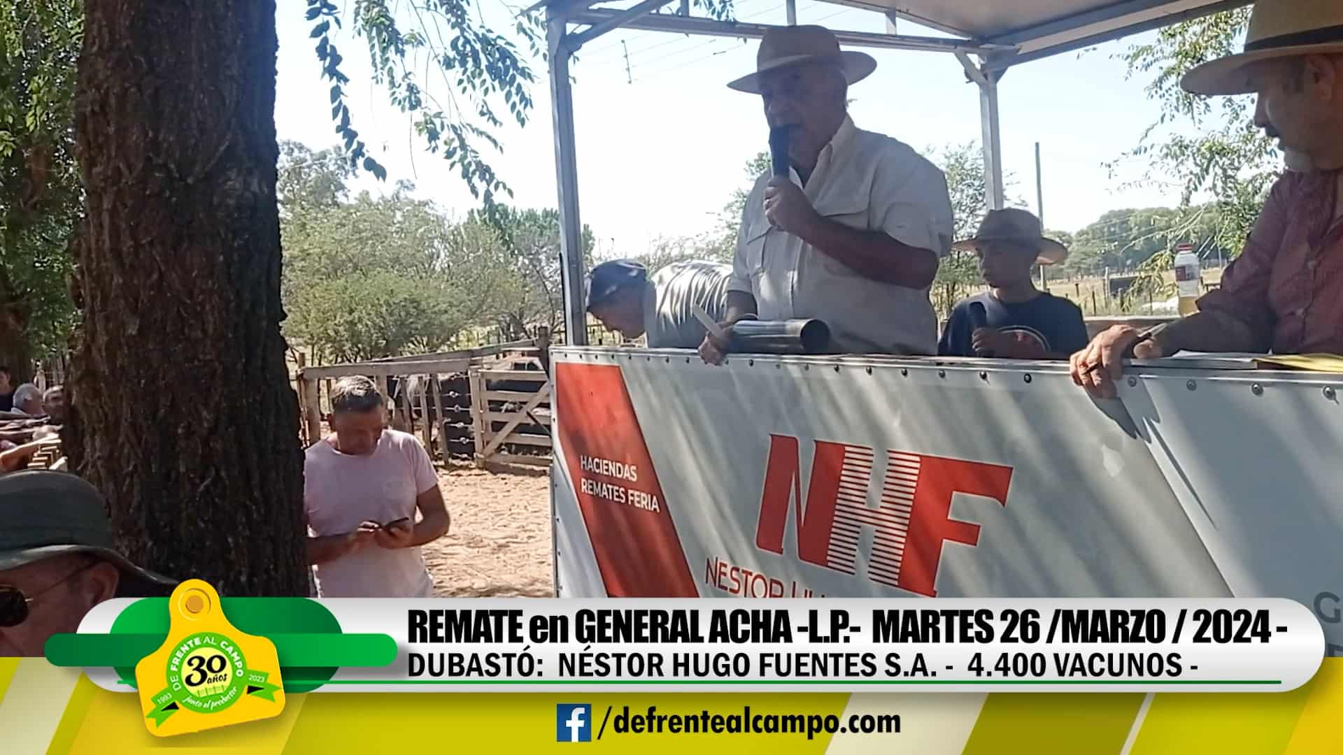 Remate Feria de Néstor Hugo Fuentes S.A. – General Acha – L.P. | 26-03-2024