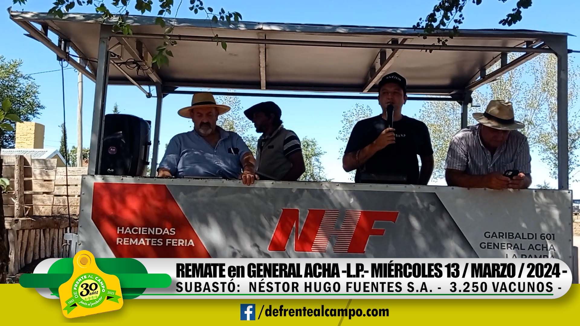 Remate Feria de Néstor Hugo Fuentes S.A. – General Acha -L.P. | 13-03-2024
